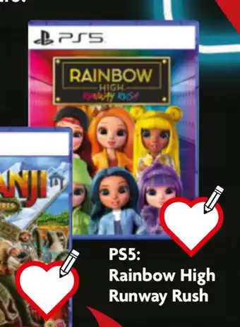 Ps5: rainbow high runway rush