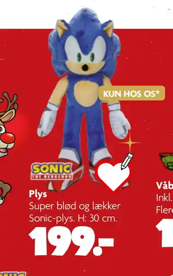 Fætter BR Plys tilbud