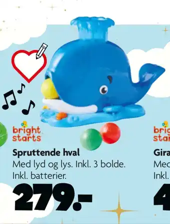 Spruttende hval