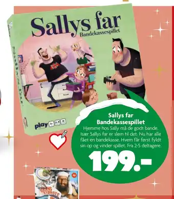 Sallys far bandekassespillet
