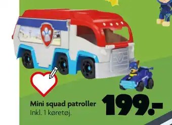 Fætter BR Mini squad patroller tilbud