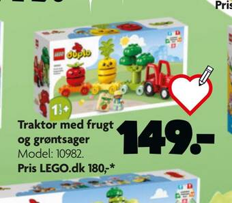 Fætter BR Traktor med frugt og grøntsager tilbud