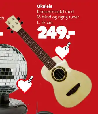 Fætter BR Ukulele tilbud