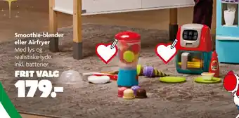 Fætter BR Smoothie-blender eller airfryer tilbud