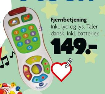 Fætter BR Fjernbetjening tilbud