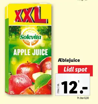 Lidl Æblejuice tilbud