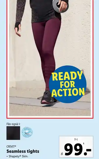 Lidl Seamless tights tilbud