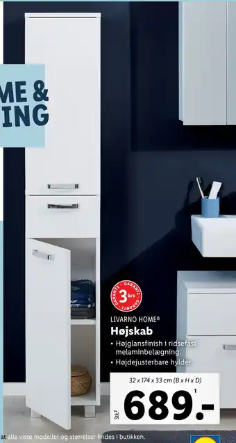 Lidl Højskab tilbud