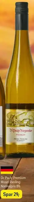 Føtex Dr. Pauly Premium Mosel Riesling tilbud