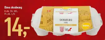 Føtex Dava skrabeæg tilbud