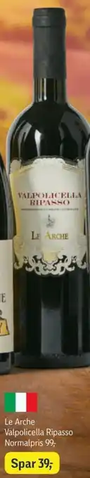 Føtex Le Arche Valpolicella Ripasso tilbud