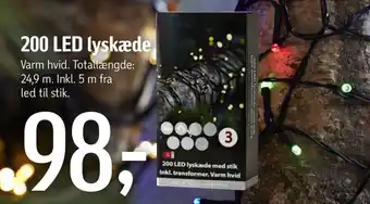 Lavvolt lyskæder