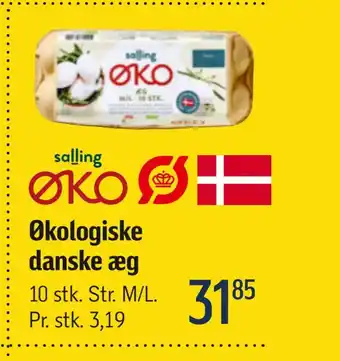 Føtex Økologiske danske æg tilbud