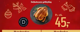 Føtex Delikatessens grillkylling tilbud