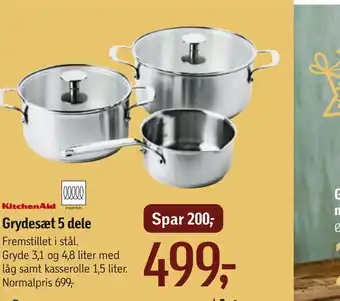 Føtex Grydesæt 5 dele tilbud