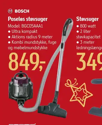Føtex Poseløs støvsuger tilbud