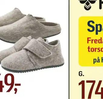Føtex Hjemmesko med uld tilbud