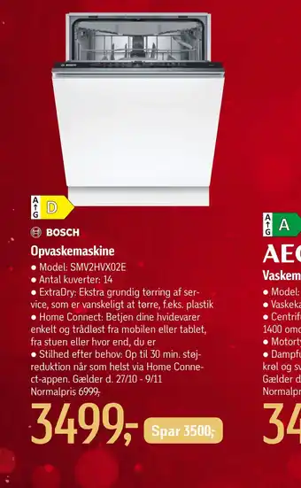 Føtex Opvaskemaskine tilbud