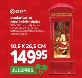 Din Isenkræmmer Conzept julelanterne tilbud