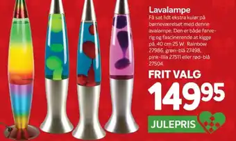 Din Isenkræmmer Ukendt lavalampe tilbud
