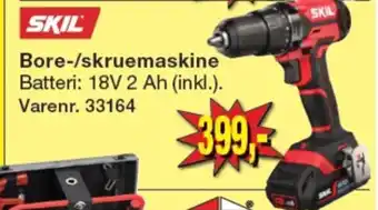 Harald Nyborg Skil bore- og skruemaskine tilbud
