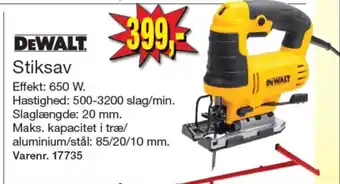 Harald Nyborg Dewalt stiksav tilbud