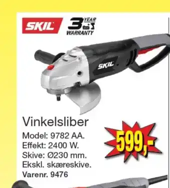Harald Nyborg Skil vinkelsliber tilbud