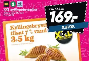 Bilka Xxl kyllingebrystfilet tilbud