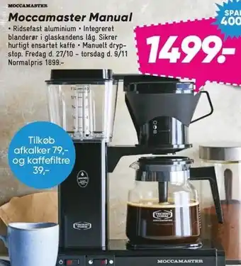 Bilka Moccamaster manual tilbud