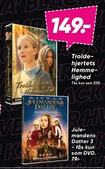 Bilka Troldehjertets hemmelighed eller julemandens datter 3 tilbud