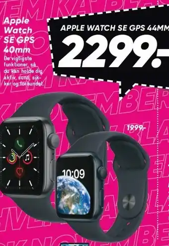 Bilka Apple watch se gps 40mm tilbud