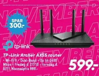 Tp-link archer ax55 router