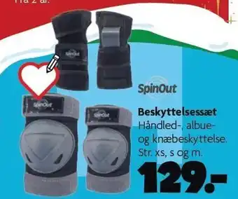 Spinout beskyttelsessæt