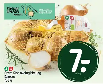 REMA 1000 Gram slot økologiske løg danske tilbud