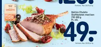 REMA 1000 Ibérico chuleta skaftkotelet med ben tilbud