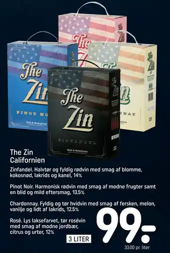 REMA 1000 The zin californien tilbud