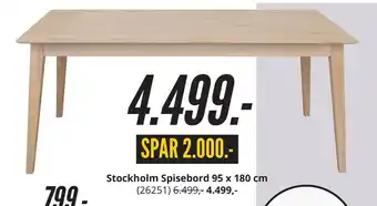 My Home Stockholm spisebord tilbud