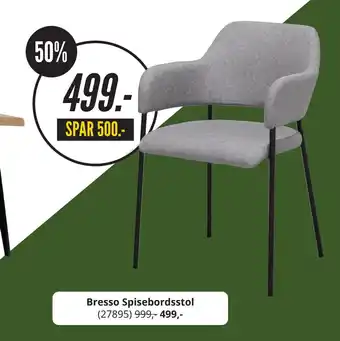 My Home Bresso spisebordsstol tilbud