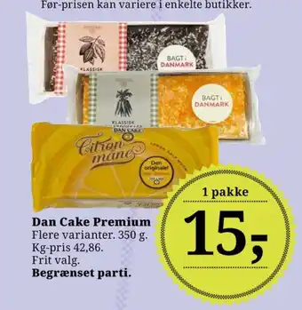 Dagli'Brugsen Citronmåne kager tilbud