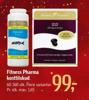 Føtex Fitness pharma fiskeolie tilbud