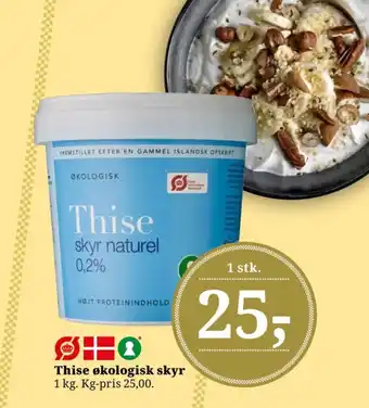 Dagli'Brugsen Thise skyr naturel tilbud