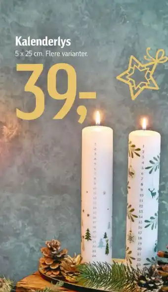 Føtex Ukendt kalenderlys tilbud