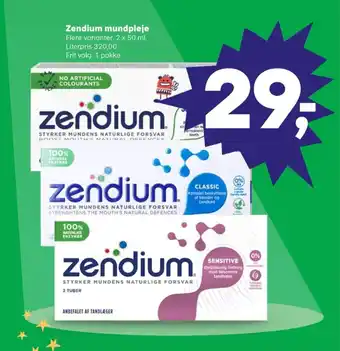 Kvickly Zendium tandpasta tilbud