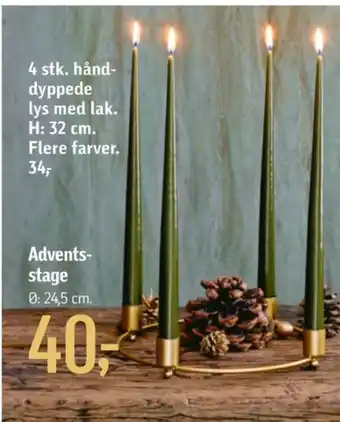Føtex Ukendt adventslys tilbud