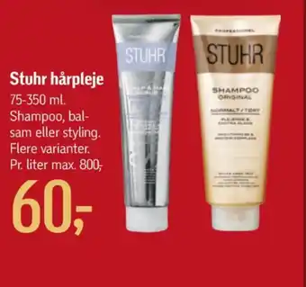 Føtex Stuhr shampoo tilbud