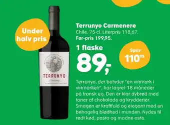 Kvickly Ukendt chilensk rødvin tilbud