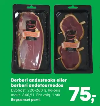 Kvickly Ukendt andesteak tilbud