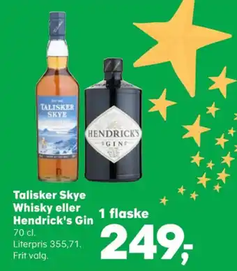 Kvickly Hendricks gin tilbud