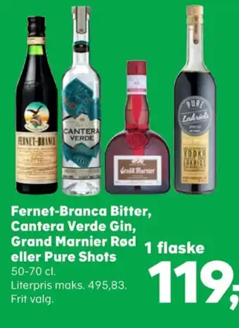 Kvickly Fernet branca bitter tilbud