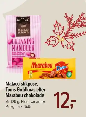 Guldknas dragée dronningmandler